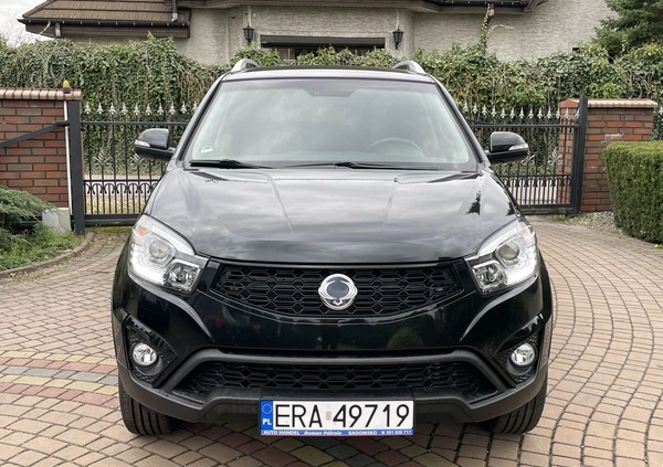 SsangYong Korando cena 48500 przebieg: 82000, rok produkcji 2016 z Mordy małe 232